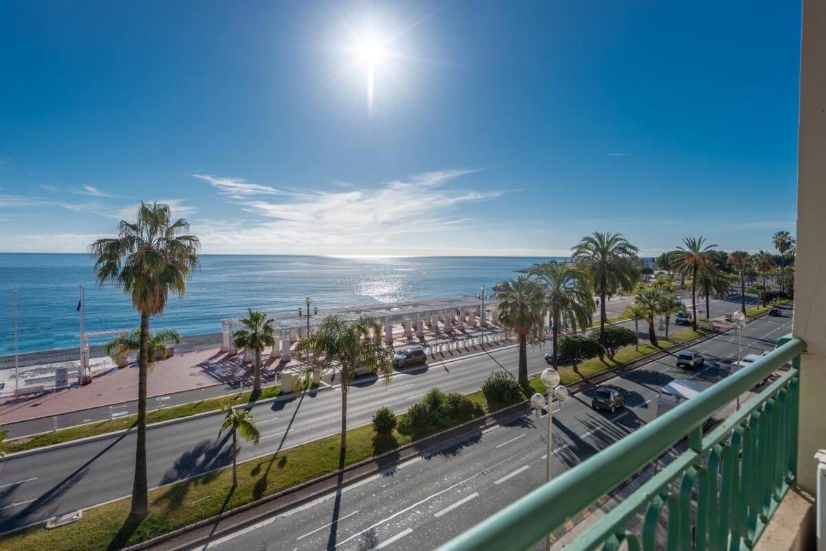 Modern Sea View Apartment On Promenade Des Anglais Nicea Zewnętrze zdjęcie